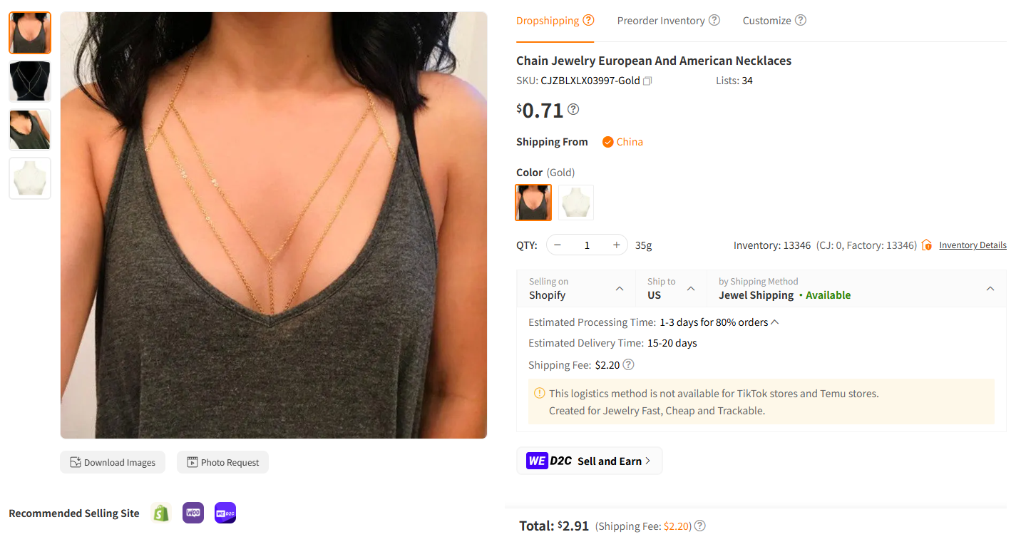 Layered Chain Necklaces